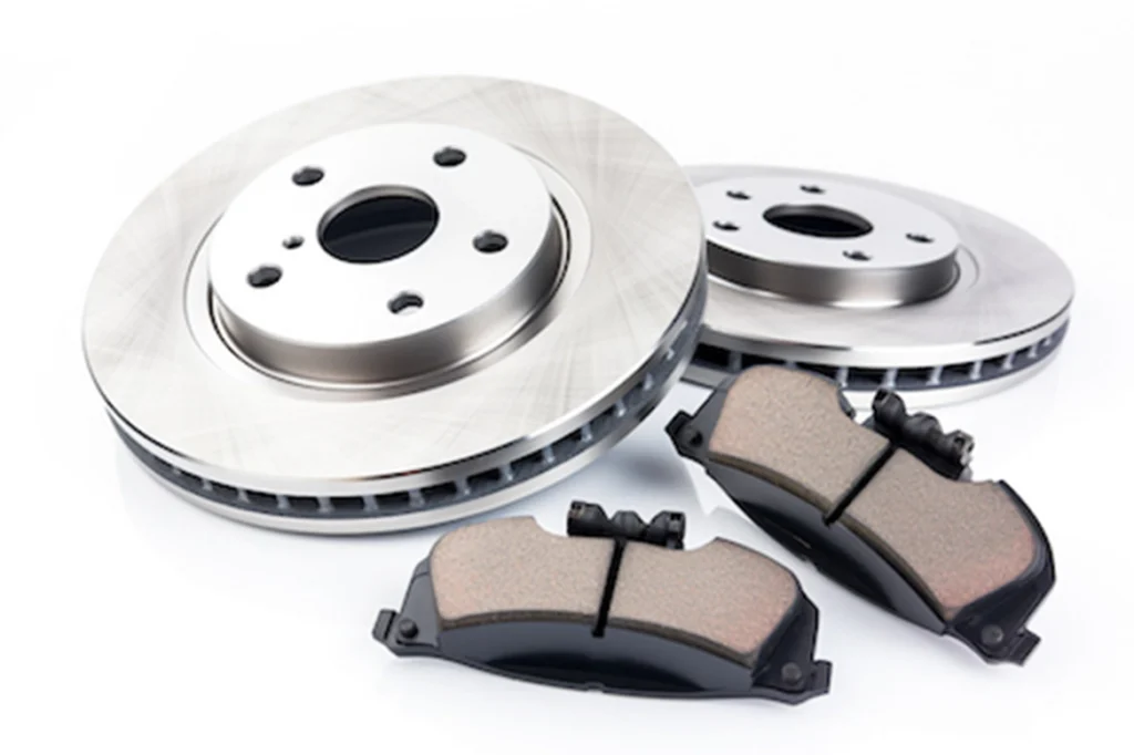 brake pads and brake rotors
